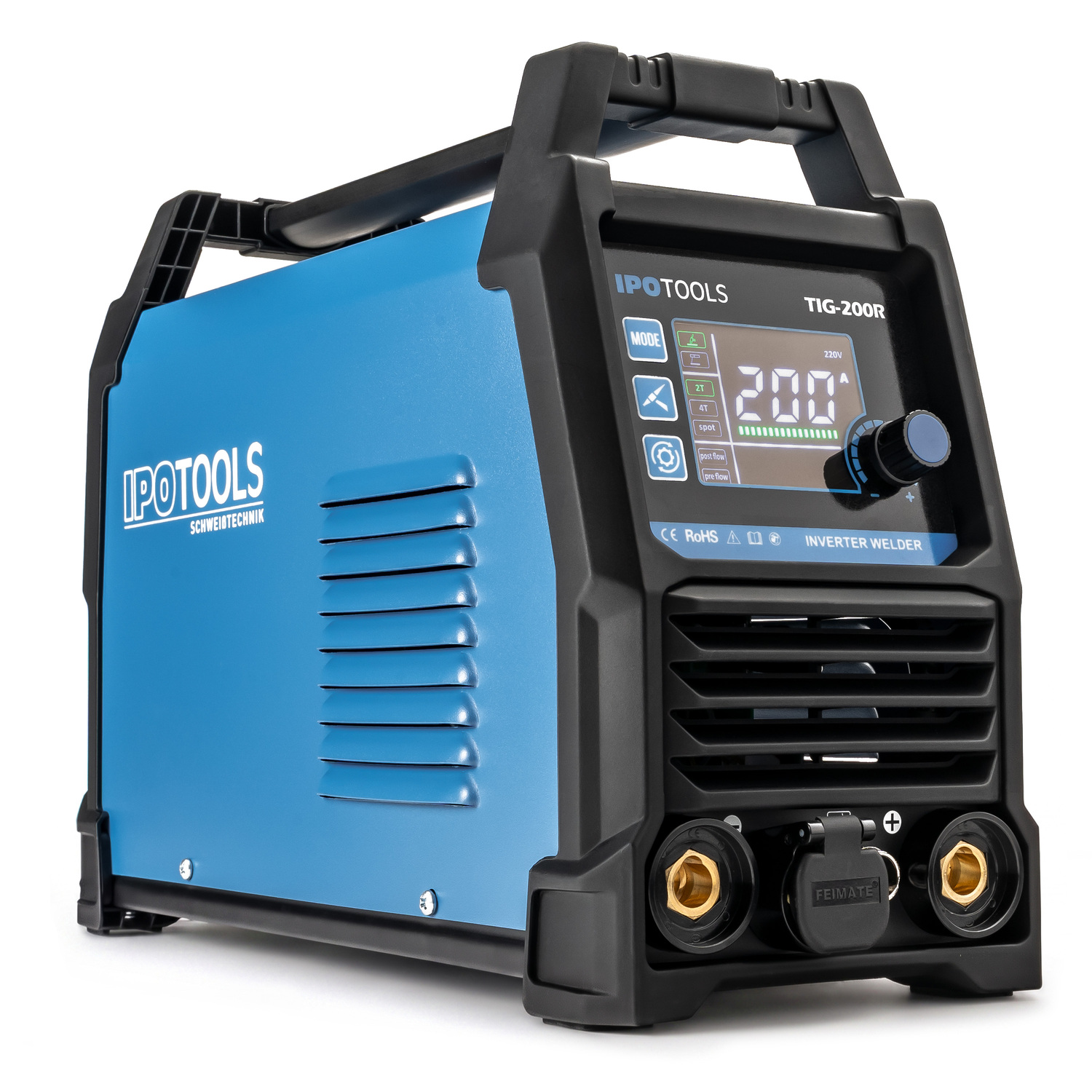 IPOTOOLS TIG-200R varilni aparat DC - slika 2