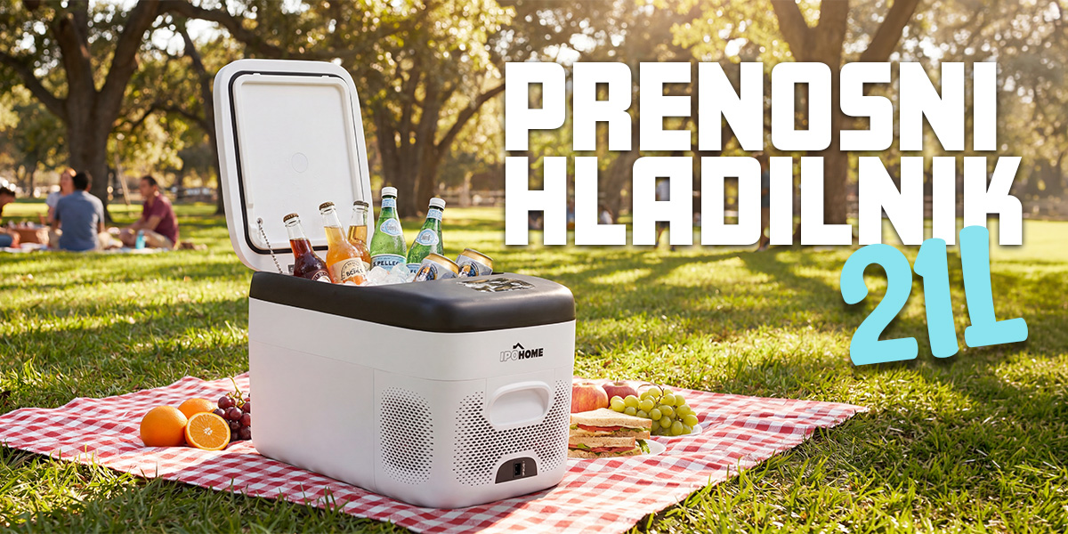 Prenosni kompresorski hladilnik EB25 — lifestyle