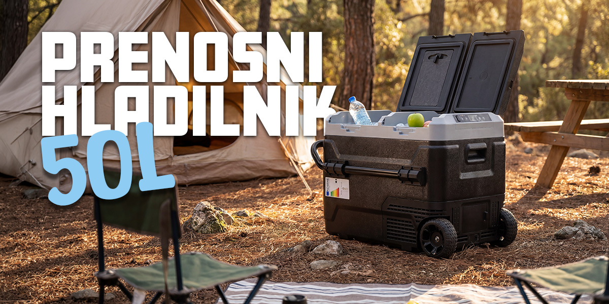 Prenosni kompresorski hladilnik ED50-C — lifestyle