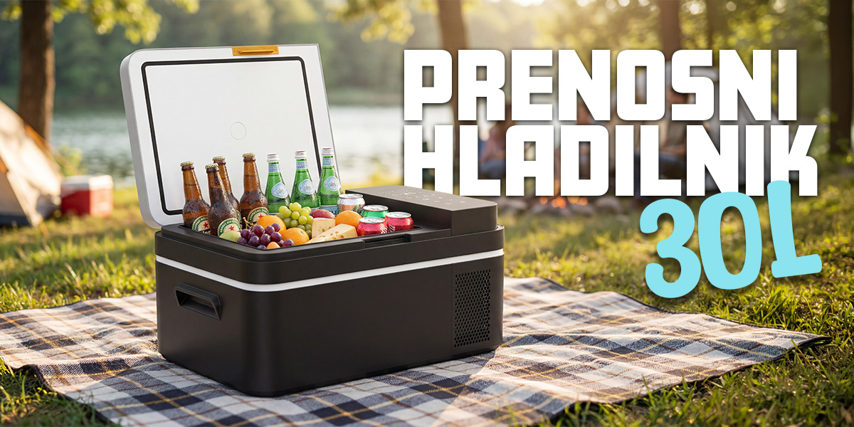 Prenosni kompresorski hladilnik F005A-30 — lifestyle