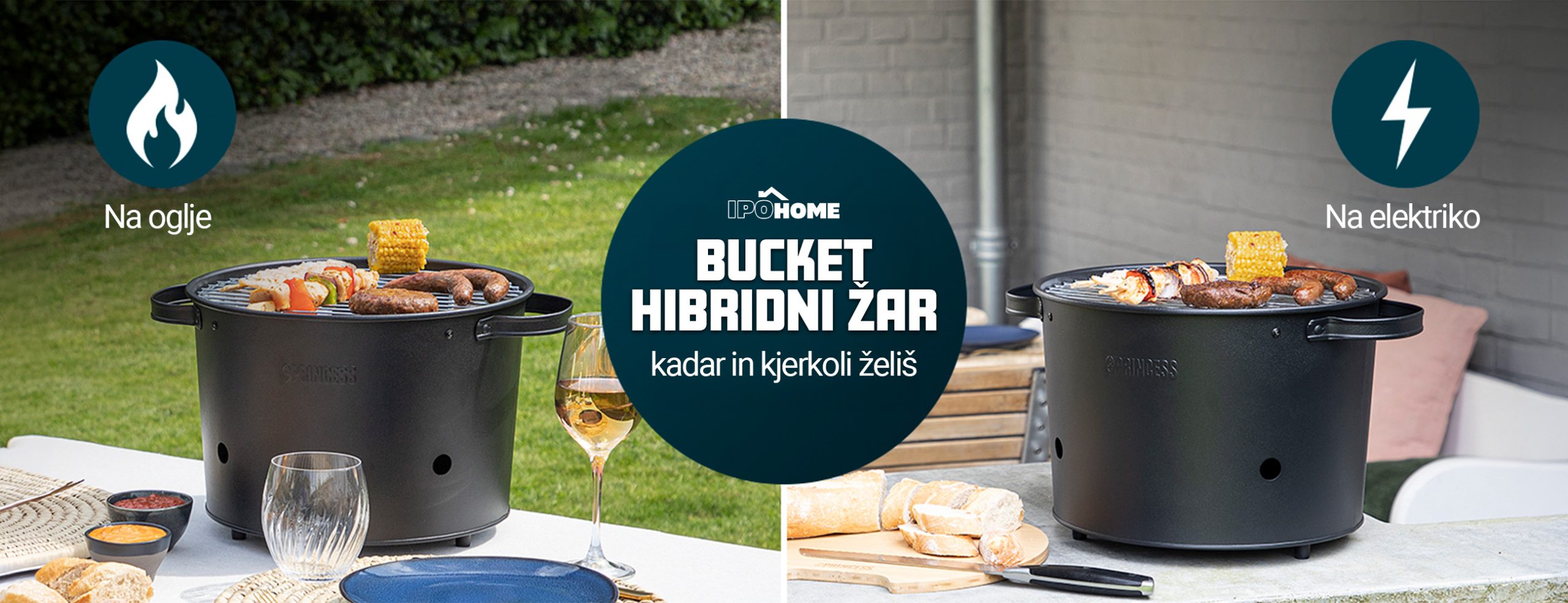 Bucket hibridni žar Princess_BANNER_SLO